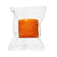 Бинт эластичный, самофиксирующийся, оранжевый, 5 см*4.5 м, FlexMed