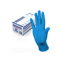 Перчатки латексные высокопрочные Dermagrip High Risk, размер XL, 25 пар/уп