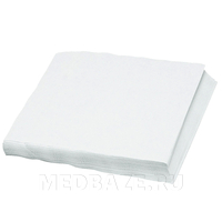Крепированная бумага 750*750 мм, белая, DGM, 250 шт/уп