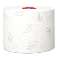 Туалетная бумага в рулонах Tork Advanced Т6, 9.9 см*100 м, 2 сл, в средних рулонах (127530), 100 м/рул