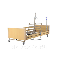 Кровать электрическая Med-Mos YG-1 (ЛДСП светлое дерево) с металлическими ламелями
