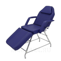 Кресло косметологическое Med-Mos FIX-1B (SS3.02.10Д) синий