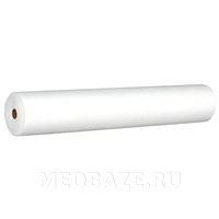СМС Простыни в рулоне, Бюджет, 70*200 см, белый, (604-272), Чистовье, 100 шт/рулон