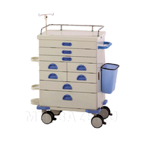 Тележка медицинская для анестезиолога, реаниматолога, BLQ 002-1, Pukang Medical