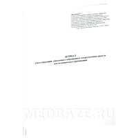 Журнал учета операций, связанных с обращением лекарственных средств для медицинского применения, Приложение 3