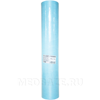СМС простыни в рулоне, плотность 25 г/м2, 70*200 см, голубой, (HL-P27 R), 100 шт/рулон