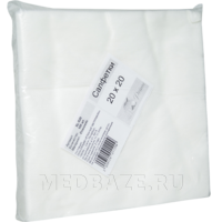 СПС салфетки в пачке 20*20 см (SL-S20), 100 шт/уп