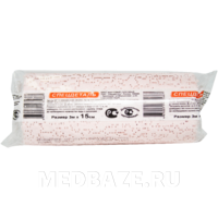 Бинт гипсовый, натуральный, 15 см*3 м, Спецдеталь