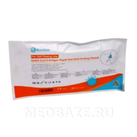 Тест на Covid в мазках из носоглотки и ротоглотки, Run Mei, 20 шт/уп