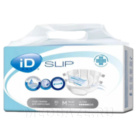 Подгузники для взрослых iD Slip Basic Ультра, размер M, Ontex, 30 шт/уп