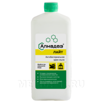 Алмадез-лайт, антибактериальное крем-мыло, с крышкой, 1 л