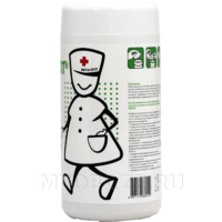 Салфетки Авансепт, дезинфицирующие, безворсовые, Вита-пул, 70 шт/банка