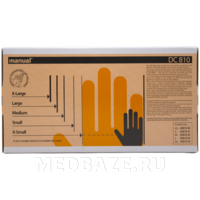 Перчатки латексные Manual, размер L, двойного хлорирования (DC750-03), 50 пар/уп