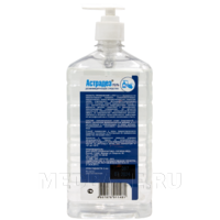Астрадез гель 1 л, антисептик, с дозатором, Гигиена-Мед