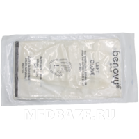 Перчатки хирургические латексные Benovy Pro Latex PI, размер 6.0-6.5 с индикацией прокола, натуральный/зеленый (B122D1), 2 пар/уп