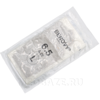 Перчатки Benovy Pro, размер 6.5 микротекстурированные, желто-коричневые (BSM19YB9510TNS83)