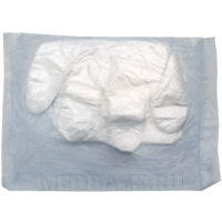 Перчатки полиэтиленовые Гудвин, размер L (15866), 100 шт/уп