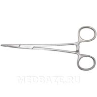 Зажим кровоостанавливающий Москит 150 мм, изогнутый (J-17-058), Сурджикон