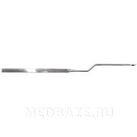 Нож (игла) парацентозный штыкообразный 175 мм*4 мм (П-37-281)