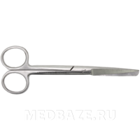 Ножницы с одним острым концом прямые 140 мм (П-13-112)