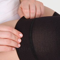 Чулки с простой резинкой на силиконовой основе с закрытым носком Idealista ID-300, 2 класс компрессии, Экотен