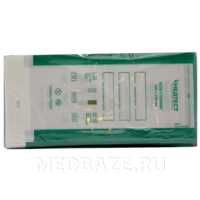 Пакет для стерилизации самоклеющийся (комби) 100*200 мм ПСПВ, МедТест, 100 шт/уп