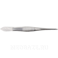 Пинцет многоразовый хирургический глазной большой прямой 100*0.6 мм (П-37-613)