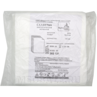 СПС салфетки в пачке, 15*15 см, (302131), EuroDay, 100 шт/уп