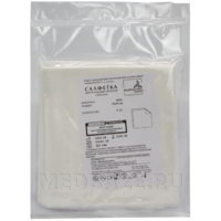 СПС салфетки в пачке, плотность 60 г/м2, фибрелла, стерильные, 70*70 см, (301144), EuroDay, 2 шт/уп