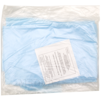 Чехол защитный на оборудование, плотность 40 г/м2, с завязками и кулисками, стерильный, 15*200 см, Кобм КБХ Индикон