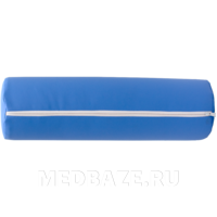 Валик подкладной, круглый, для массажного стола, Ø15 см, синий, КОС