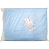 СМС простыни в пачке, плотность 25 г/м2, 70*80 см, голубой, (HL-P78), 50 шт/пачка