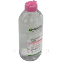 Мицеллярная вода, Розовая вода, очищение + сияние, 400 мл, Garnier