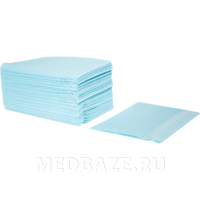 Нагрудники стоматологические, ламинированные, 45*33 см, голубой, Euronda Monoart, 500 шт/уп