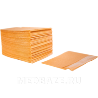 Нагрудники стоматологические ламинированные, 45*33 см, оранжевый, Euronda Monoart, 500 шт/уп