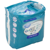 Подгузники-трусы для взрослых iD Pants, размер M, Ontex, 10 шт/уп