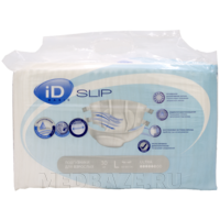 Подгузники для взрослых iD Slip Basic Ультра, размер L, Ontex, 30 шт/уп