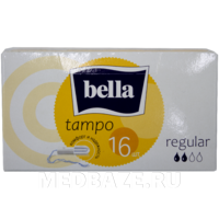 Тампоны Bella Regular, 2 капли, 16 шт/уп
