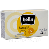 Тампоны Bella Regular, 2 капли, 16 шт/уп