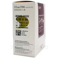 Игла акупунктурная с направителем одноразовая 0.30*50 мм, ДонгБанг, 100 шт/уп