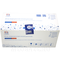 Игла инъекционная 21G 0.80*120 мм (00052), Парамед /Wenzhou, 50 шт/уп