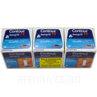 Тест полоски Контур ТС промо, без кодирования 2*50+25, 125 шт/уп