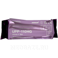 Бумага для УЗИ Sony UPP-110HG 110 мм*18 м, глянцевая, оригинал (44872), 18 м/рул