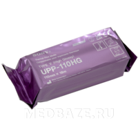 Бумага для УЗИ Sony UPP-110HG 110 мм*18 м, глянцевая, оригинал (44872), 18 м/рул