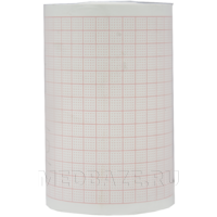 Лента тепловая регистрационная для ЭКГ 80 мм*30 м*18 мм наружная намотка, клетка (25254, 555480, 479203), Heart Screen