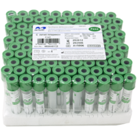 Пробирка вакуумная с литий гепарином 4 мл, 13*75 мм (652040112), Improvacuter, 100 шт/уп