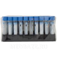 Пробирка вакуумная с цитратом натрия 3 мл, 13*75 мм, 3.8% (454385), Vacuette, 50 шт/уп