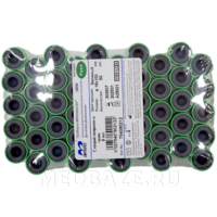 Пробирка вакуумная с натрий гепарином, 9 мл, 16*100 мм, с гелем (754090212), Improvacuter, 50 шт/уп