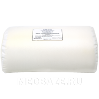 Подушка для забора крови, полувалик, ПВХ, 25*15*7.5 см, белый, (СЛК-472)