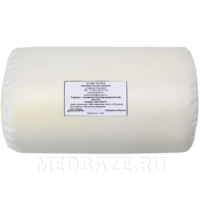 Подушка для забора крови, полувалик, ПВХ, 25*15*7.5 см, белый, (СЛК-472)